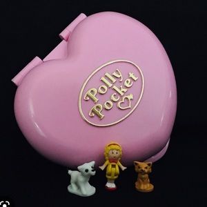 Rare vintage 1989 bluebird toys Polly pocket: Polly’s Country Cottage